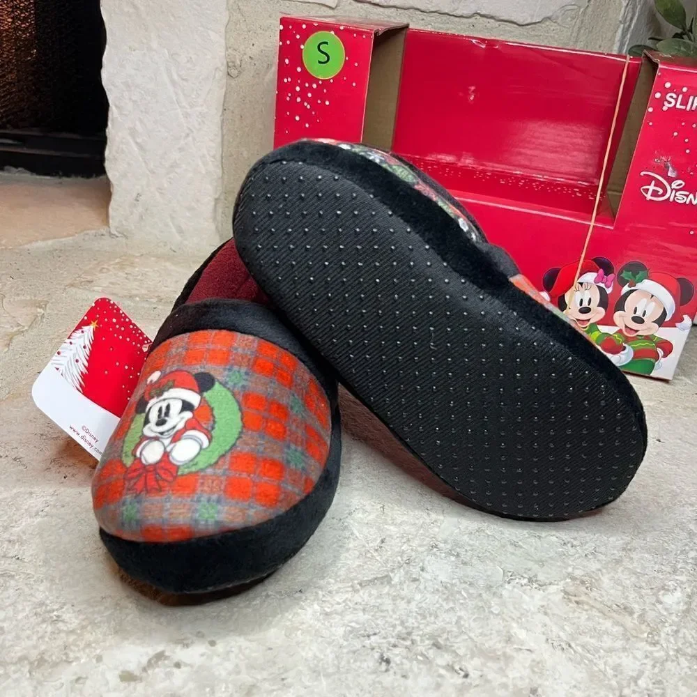 Disney Mickey Mouse slippers sz small